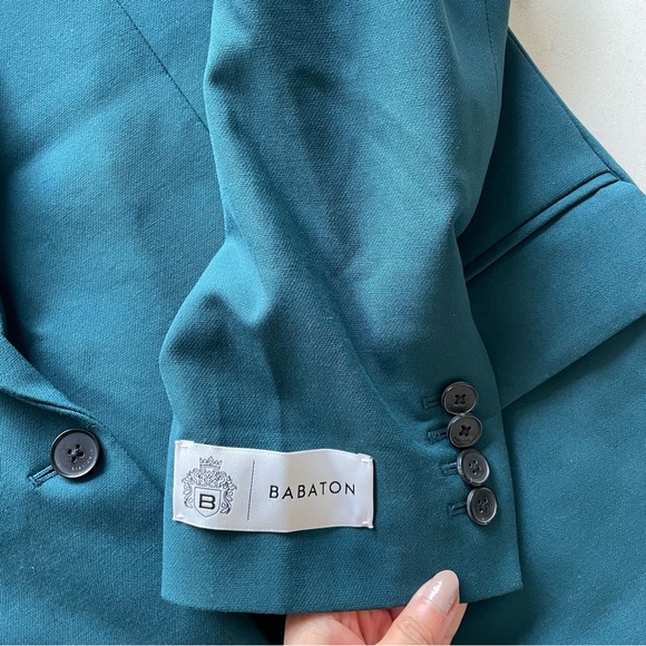 *SOLD* Babaton Atelier Oversized Blazer & shorts matching set, new, small/0 - Picture 5 of 9